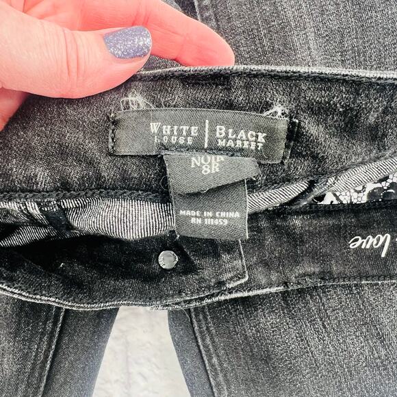 NOT FOR SALE WHITE HOUSE BLACK MARKET Women's Slim Leg Fall In Love Jeans Size - Picture 3 of 8